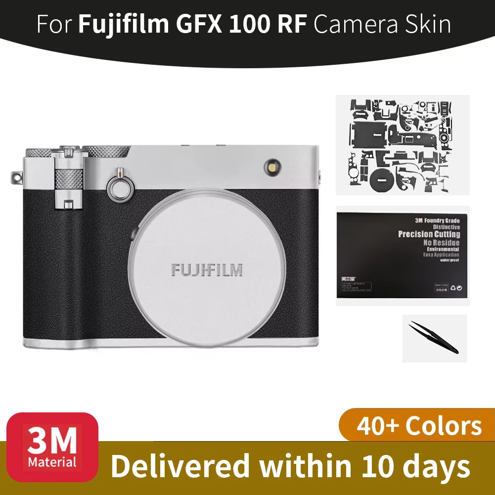 

For Fujifilm 100RF Skin,Fujifilm GFX 100 RF Sticker,Scratch-resistant protective film, full coverage protection