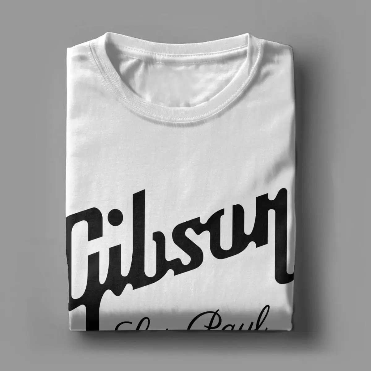 Guitar Gibsones T Shirt Men Cotton Awesome T-Shirt Round Collar Tee Shirt Short Sleeve Clothing Gift Idea