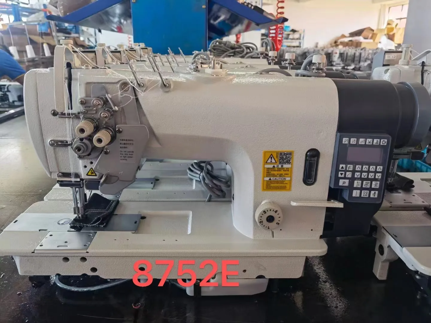 CP-8752E-D4 Double   Heavy Material Garment Machinery Computer Automatic Industrial Sewing Machine