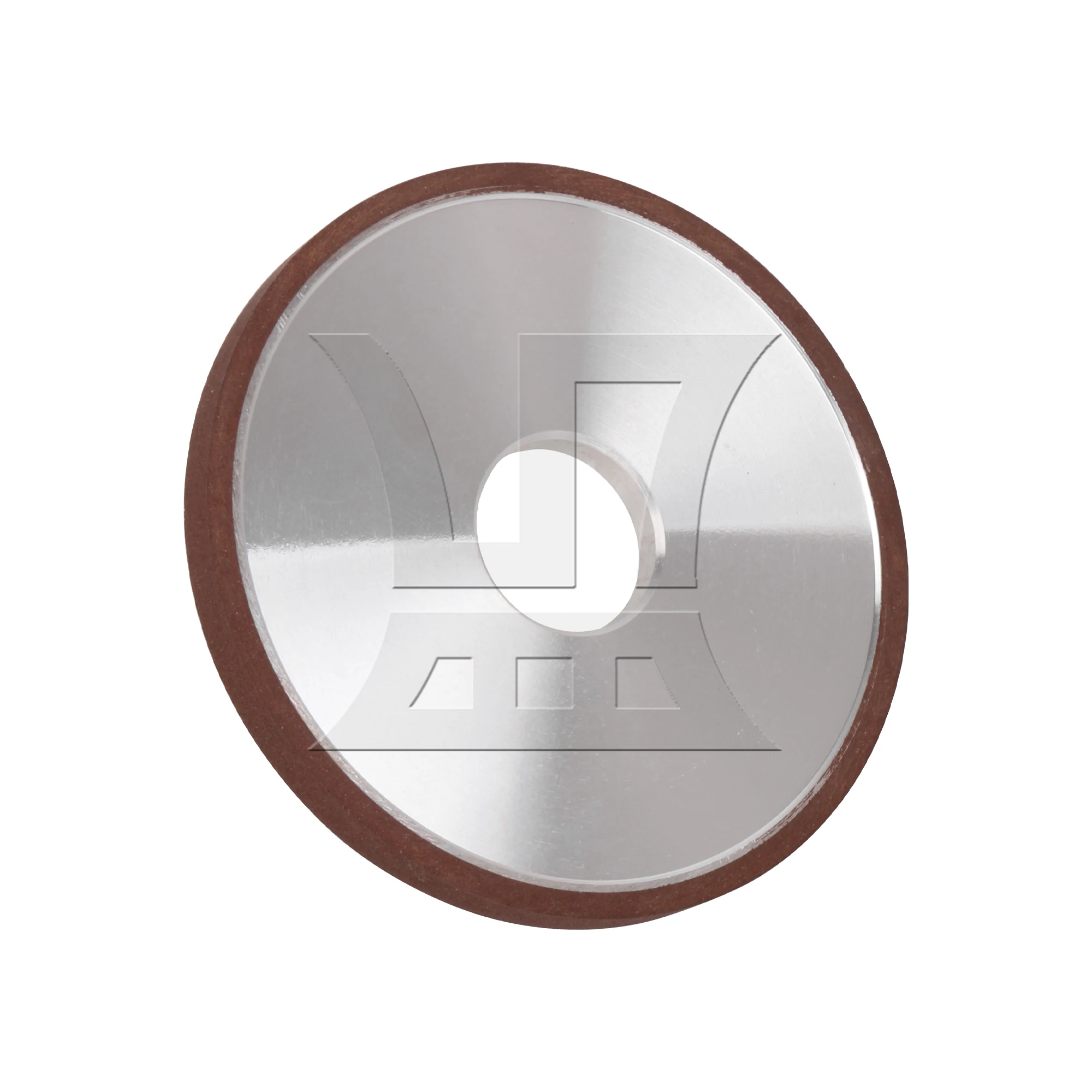 

CNBTR Diamond Coated Grinding Wheel 125mm OD for Carbide Hard Steel 180 Grit