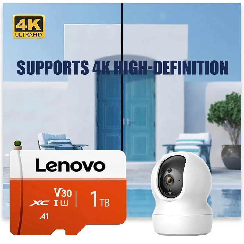 Lenovo 2 ТБ 512G SD/TF флэш-карта памяти 1 ТБ TF флэш-карта высокоскоростная SD-карта для записи вождения камера