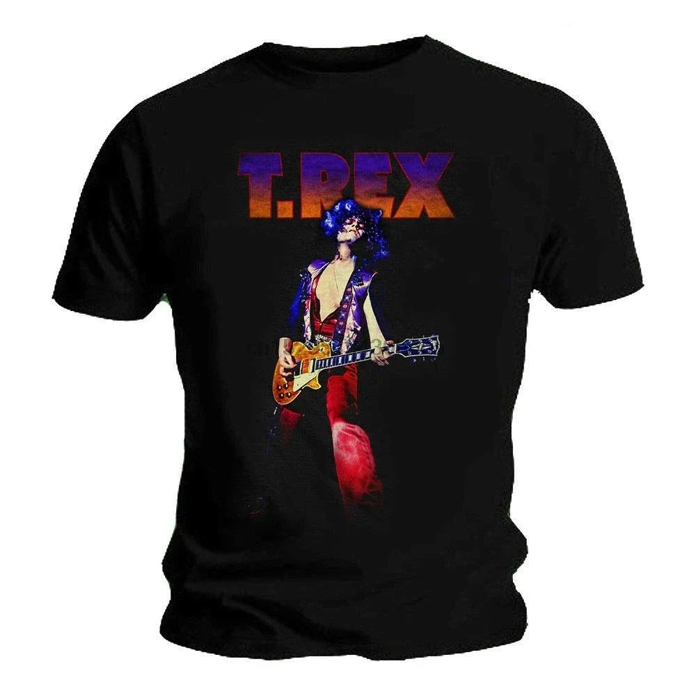 

Men'S Fashion Short-Sleeved T-Shirt T Rex Glam Rock Rockin Marc Bolan T Shirt Mens Funny Tshirts