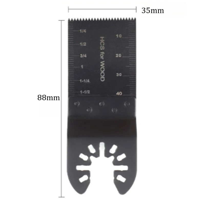 Lames de scie oscillantes en carbure, râpe triangulaire, e-cut pour les remplisseurs de ponçage rugueux, lame de scie multi-outils pour carreaux et céramique, 1 pièce