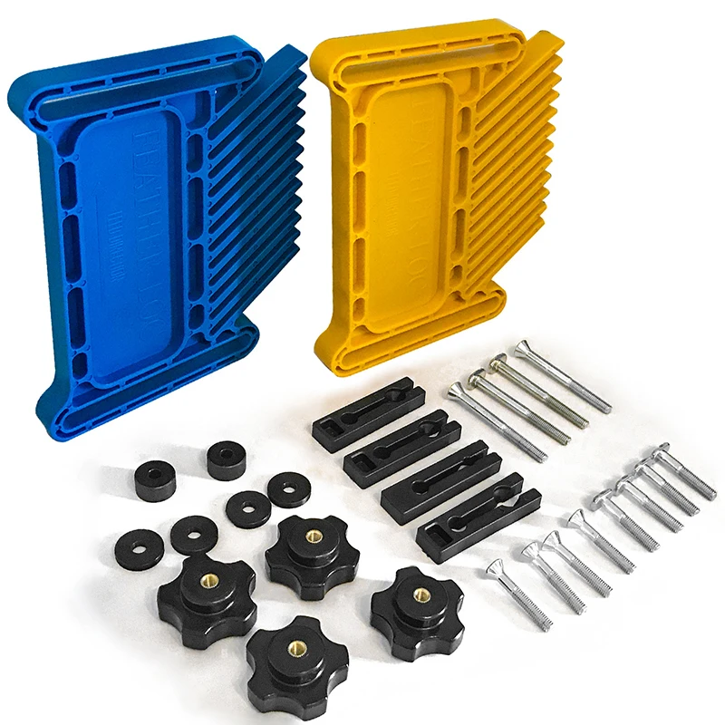 

Multi-purpose Feather Loc board set Double Featherboards Miter Gauge Slot For woodworking engraving Machine Woodwork DIY Tools