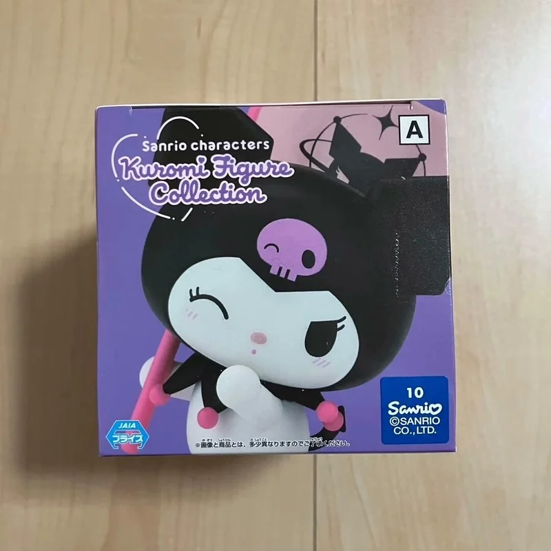 Original SANRIO Kawaii Figur Puppe Kuromi Desktop Dekorationen Spielzeug Geschenke