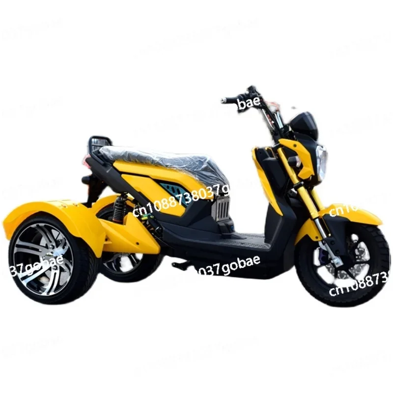 2024 New Dingsen Police Electric Three-wheeled ATV Motorcycle Tumbler Electric Vehicle Leisure Personalized Elderly Car