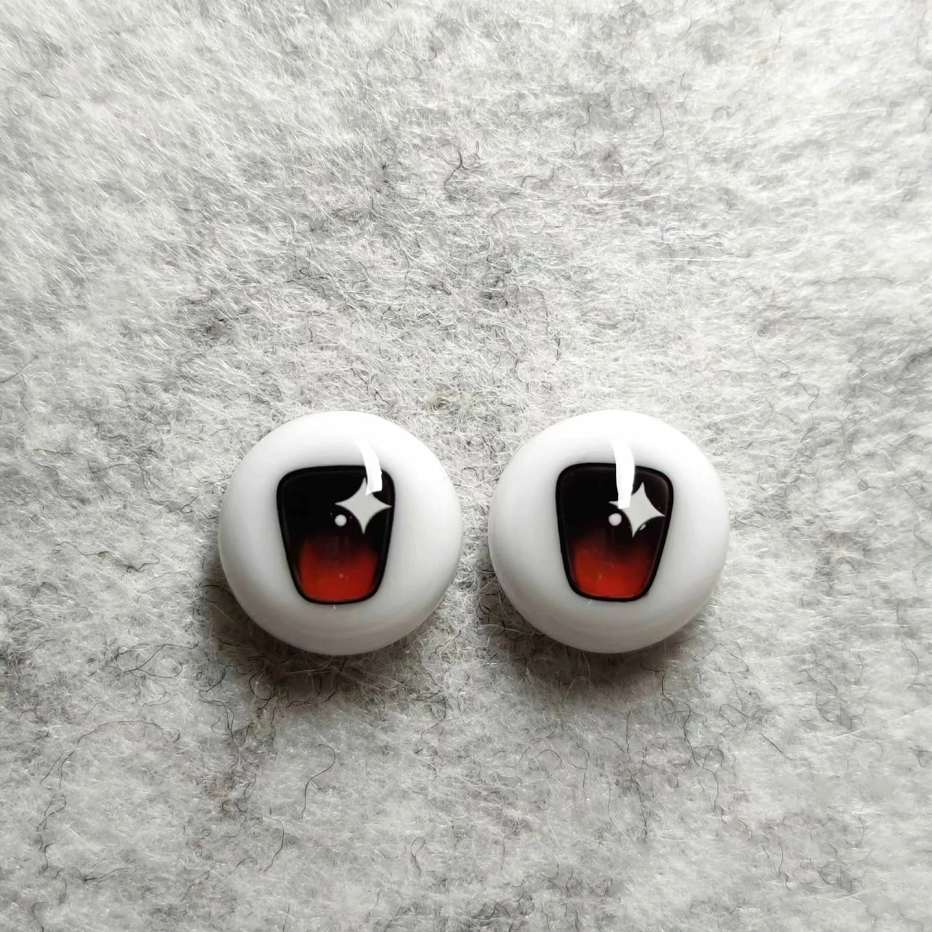Puppenaugen aus Harz, Anime-Augen 6/8/10/12/14/16/18/20/22/24mm, DIY Handgefertigtes Puppenzubehör, Augenbälle, Gipsaugen, Anpassbar – Detail 5