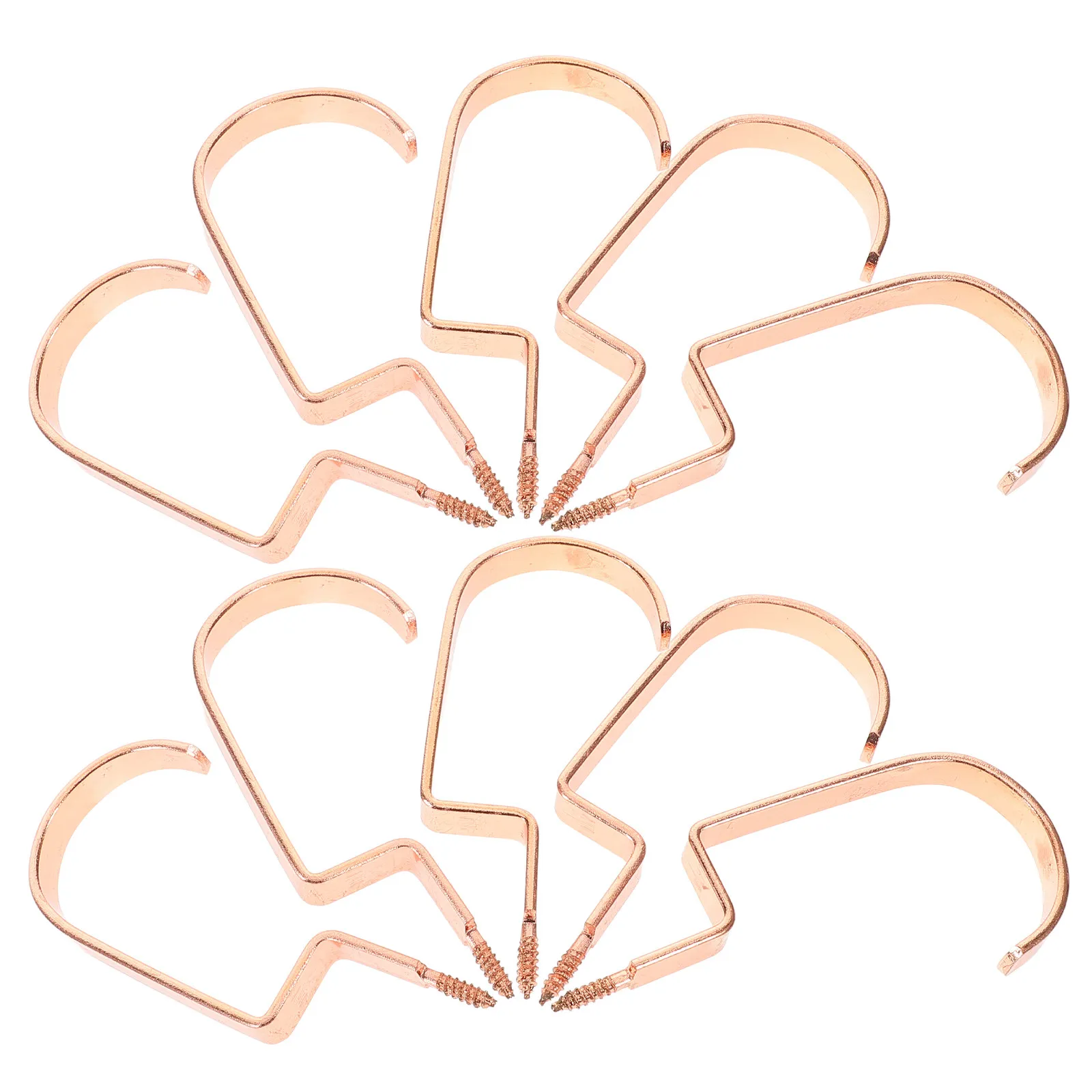 10Pcs Hanger Hook Accessories Easy Install No Tools Needed Hangers Extender for Closet Wardrobe Clothes Bag Scarf Holder