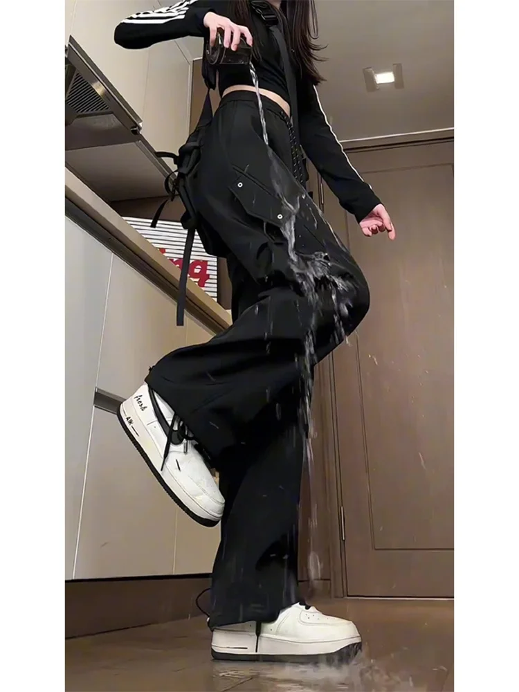 

Мужские водонепроницаемые брюки для активного отдыха, осенне-зимние, на флисовой подкладке, для походов, свободного кроя, повседневные, прямые штаны