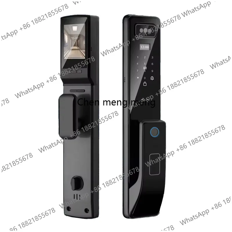 Smart lock apartment combination lock visual cat eye remote electronic lock