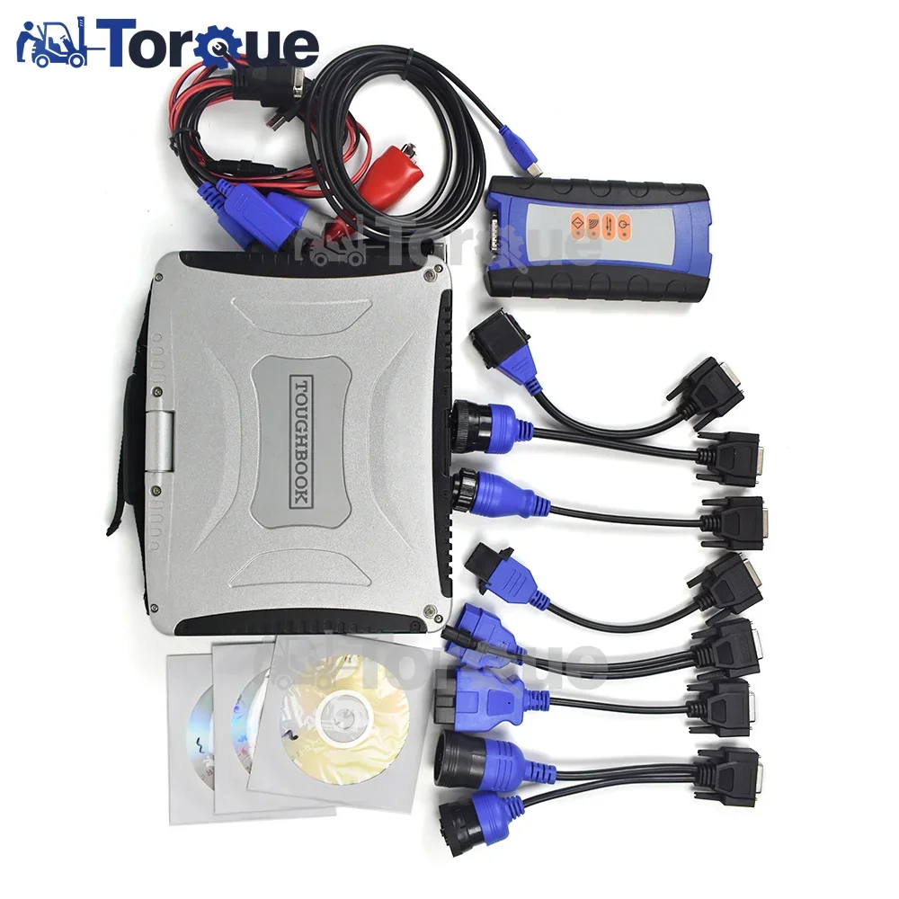 for USB 125032 Data Link USB Version Universal Truck Diagnostic Tool For 2 Heavy Duty Truck Diagnosis with CF 19 laptop