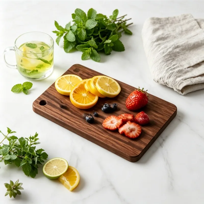 

Practical Ebony Wood Kitchen Chopping Board, Multi Sizes, Quick Drying, Not Easy To Mildew
