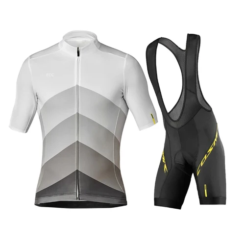 RCC MAVIC Pro Team conjunto de Ropa de Ciclismo para hombre, maillot de manga corta para montar en bicicleta al aire libre, uniforme de verano