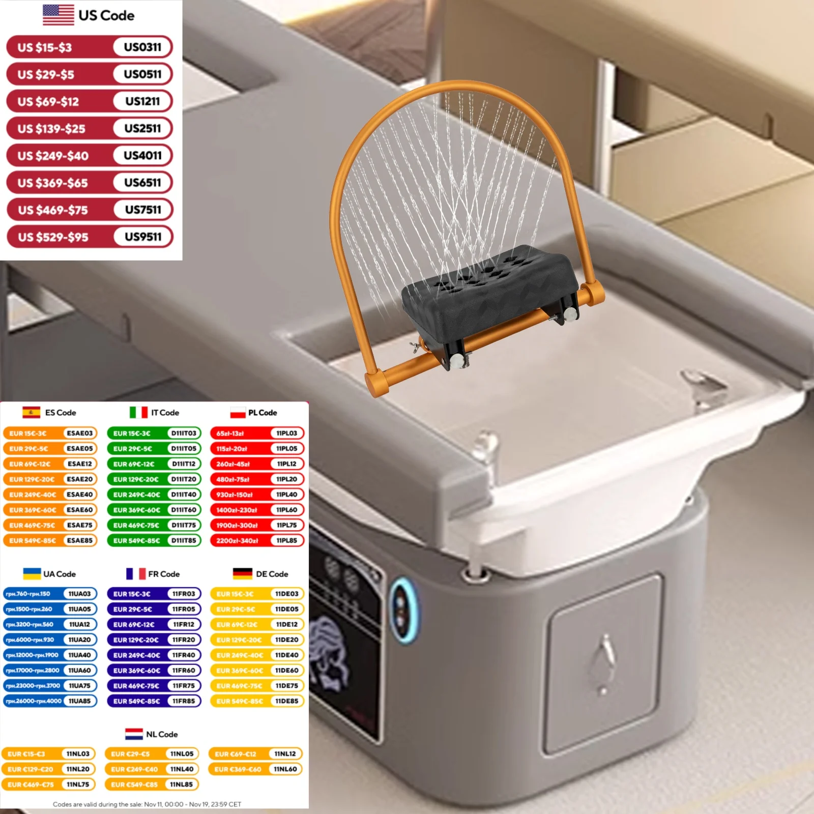 معدات حوض الشامبو الاحترافية لعلاج الرأس من سبائك الألومنيوم وإكسسوارات سرير الشامبو لمعدات رأس صالون التجميل