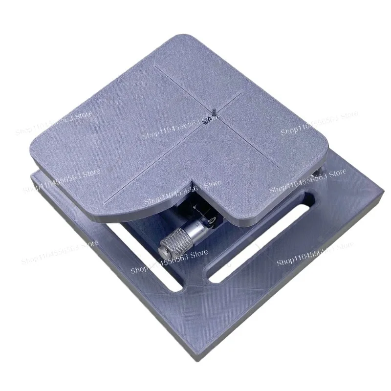 Rimless Glasses Lens Drilling Machine: Perforation Drilling & Grooving Worktable with Precise Sliding Positioning
