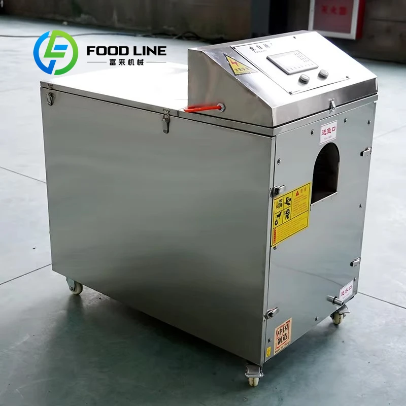 Customized Automatic Fish Filleting Machine All-in-One Fish Killing Scaling Gutting Equipment for Commercial Seafood Processing