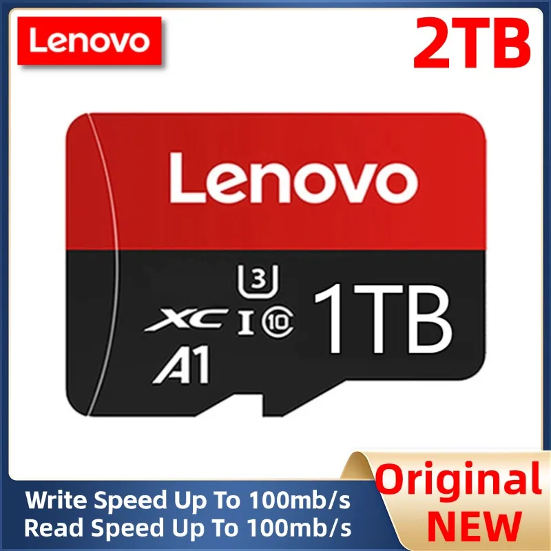 Lenovo 1TB SD Memory Card 2TB 512GB 128GB Micro Tarjeta SD Clase 10 Ultra Rapida 256GB SD Card Waterproof For Nintendo Switch