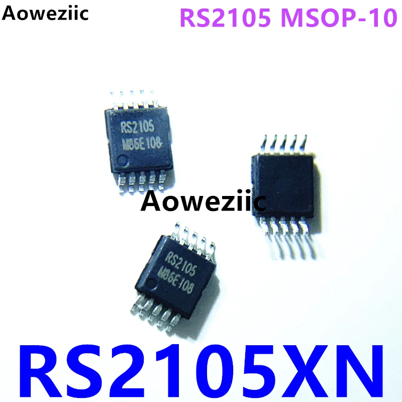 RS2105XN MSOP10 RS2105 analog switch chip oximeter can replace SGM3005