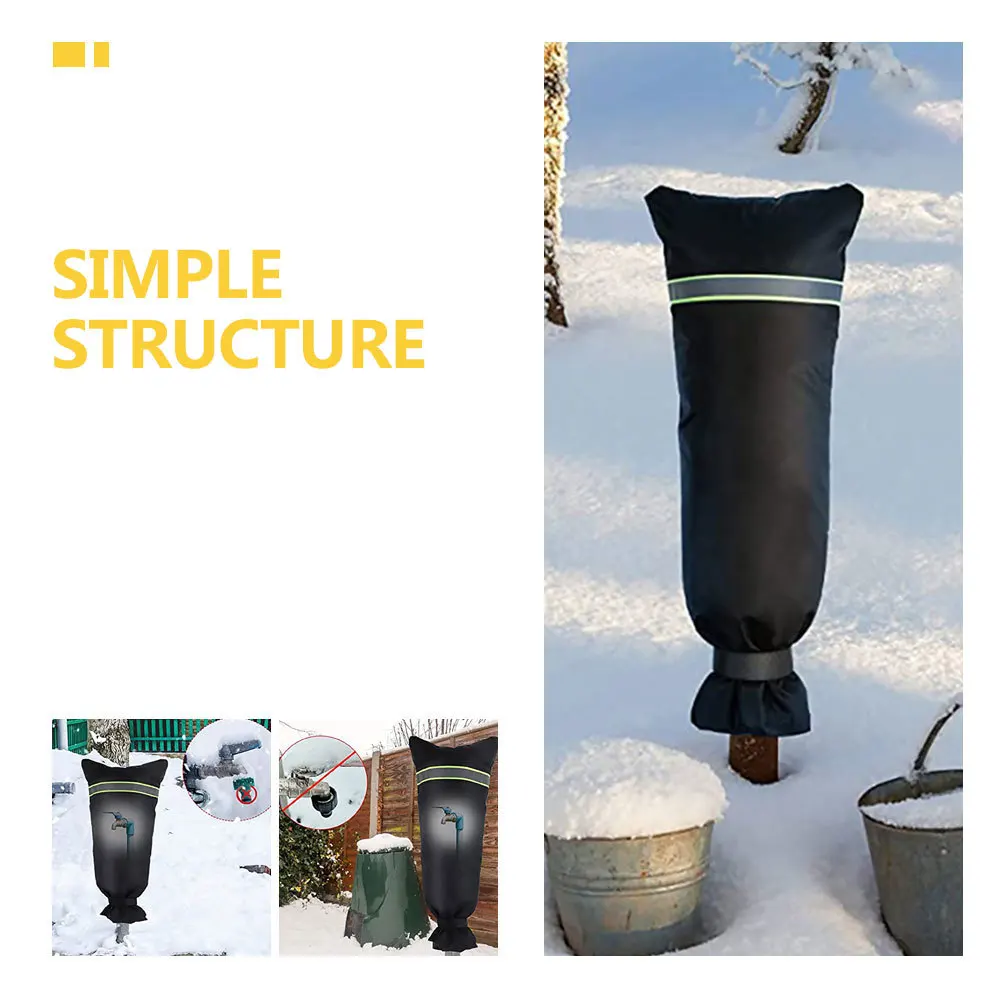 Osłona kranu zewnętrznego chroniąca przed zamarzaniem, odporna na mroz, zimowa osłona kranu, izolowana osłona kranu, wytrzymała, wodoodporna osłona kranu chroniąca przed zamarzaniem.