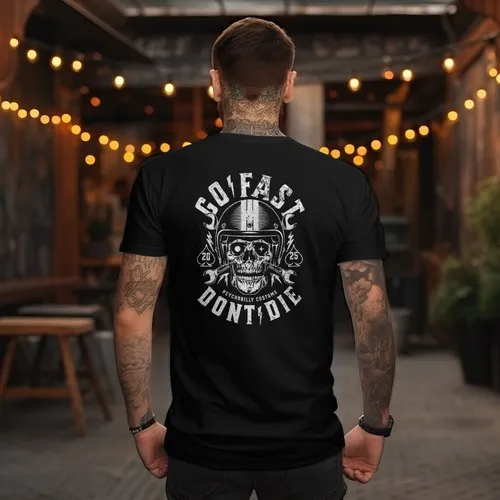 

Garage T-Shirt Motorcycle Shirt 100% Cotton Premium Tee New Summer cotton high-quality streetwear