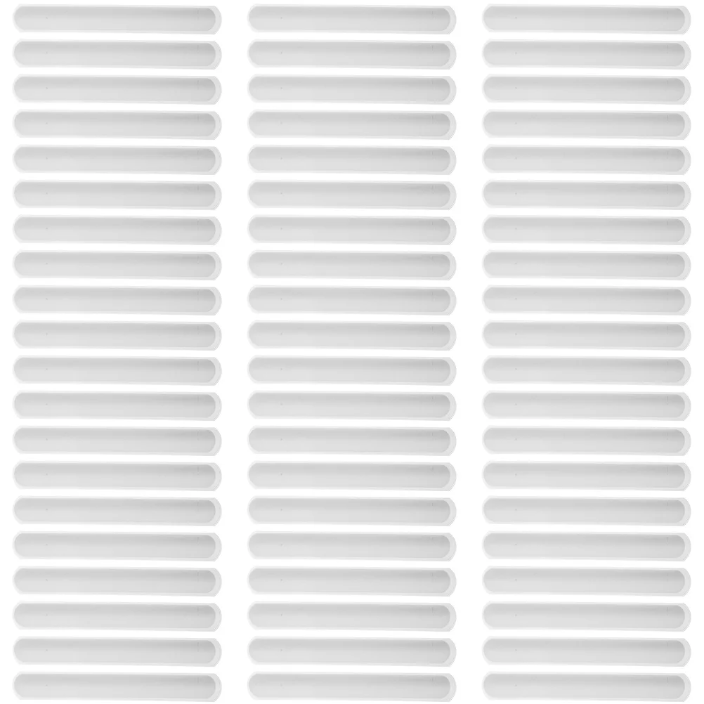 

60Pcs Blank Graffiti Slap Bracelets White Pvc Bands Kindergarten Toy Gifts