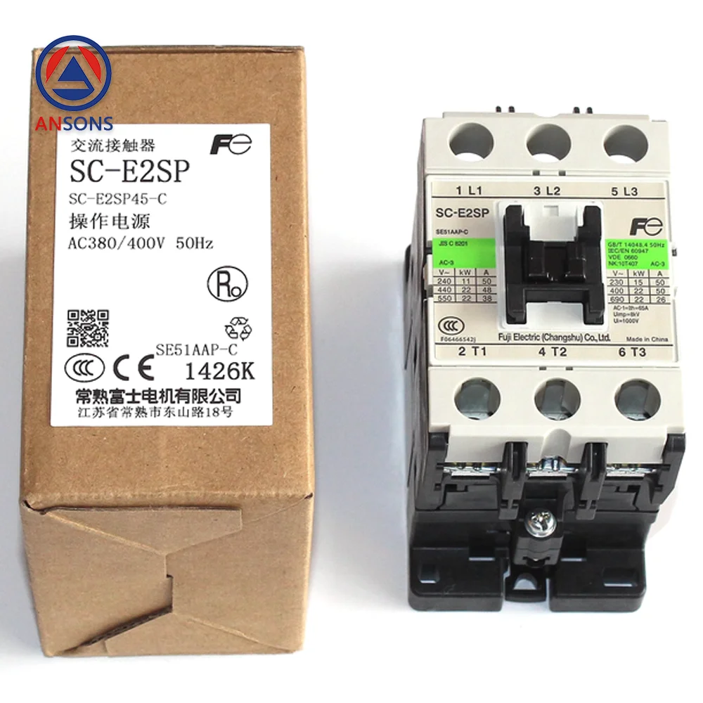 SC-E2SP AC380-400V فوجي مصعد المقاولين AC Ansons قطع غيار المصاعد #6