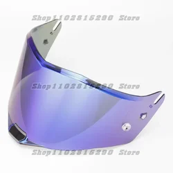 For LS2 FF805 THUNDER Full Face Motorcycle Helmet Replacement Visors  Red/Sliver Oiginal Extra Lens with Anti-fog Patch Holes