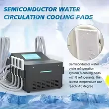 

Professional Weight Loss Machine For Remove Fat 8 Cryo Pads Cold EMS Body Sculpting Criolipolisis Equipment