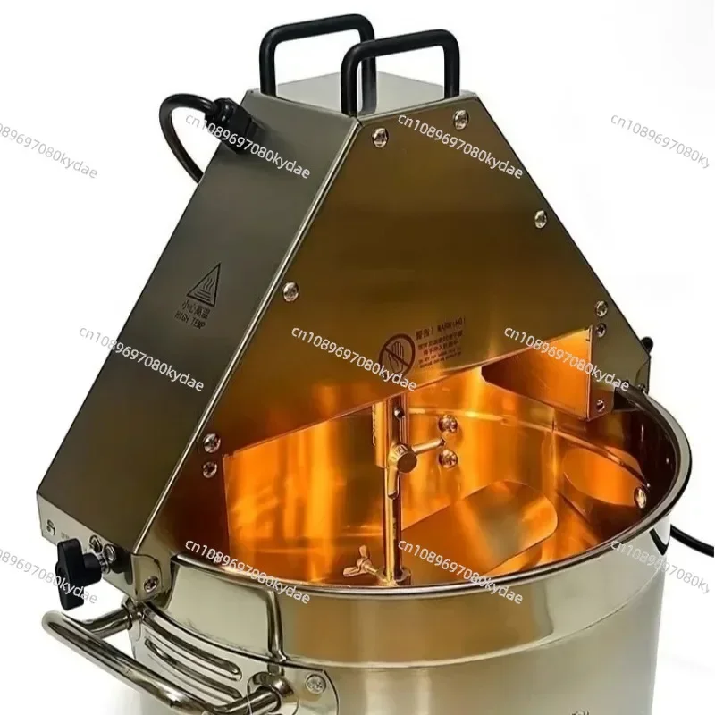 M3020E Food Stirrer Pot Fry Machine 10L Stir-fry Machine Food Jam Sauce Mixing Wok 220V Automatic Stir Fry Machine 110/220V