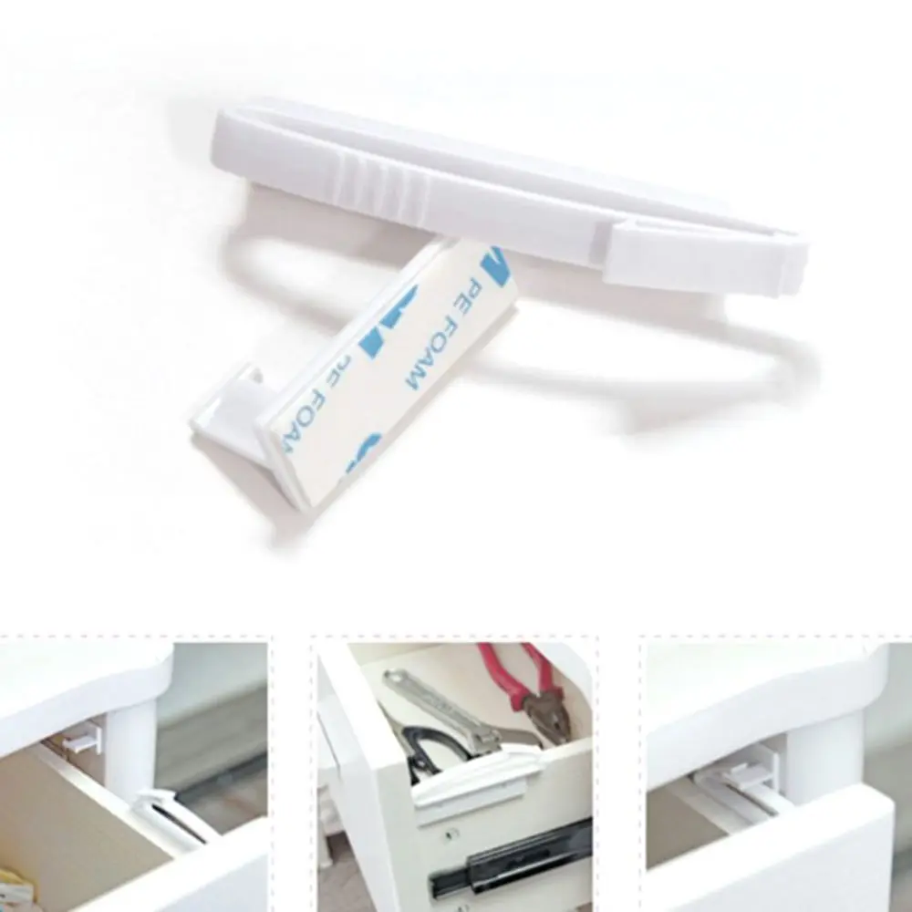 Serrure de sécurité pour bébé, 4 pièces, serrure de Protection pour armoire, serrures de porte pour bébé