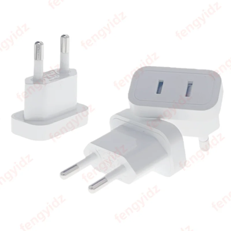 1-5 Stück 4,0/4,8mm Stromstecker-Adapter US zu EU Euro Europa-Stecker Stromstecker-Konverter Reiseadapter Stromwandler-Steckdose