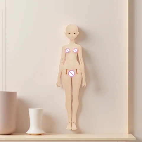 Liano E Anime Bjd Doll 1/4 Full Set Guo Feng Y2K Lovely Chinese Girl Powerpuff Female Shugafairy Ball Jointed Dolls