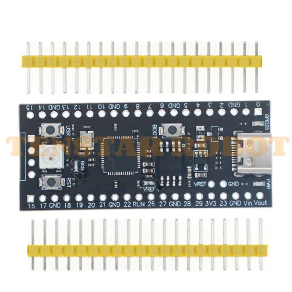 Raspberry Pi Pico Board RP2040 TYPE-C / MICRO Dual-Core 264KB ARM Low-Power Microcomputers High-Performance Cortex-M0+ Processor