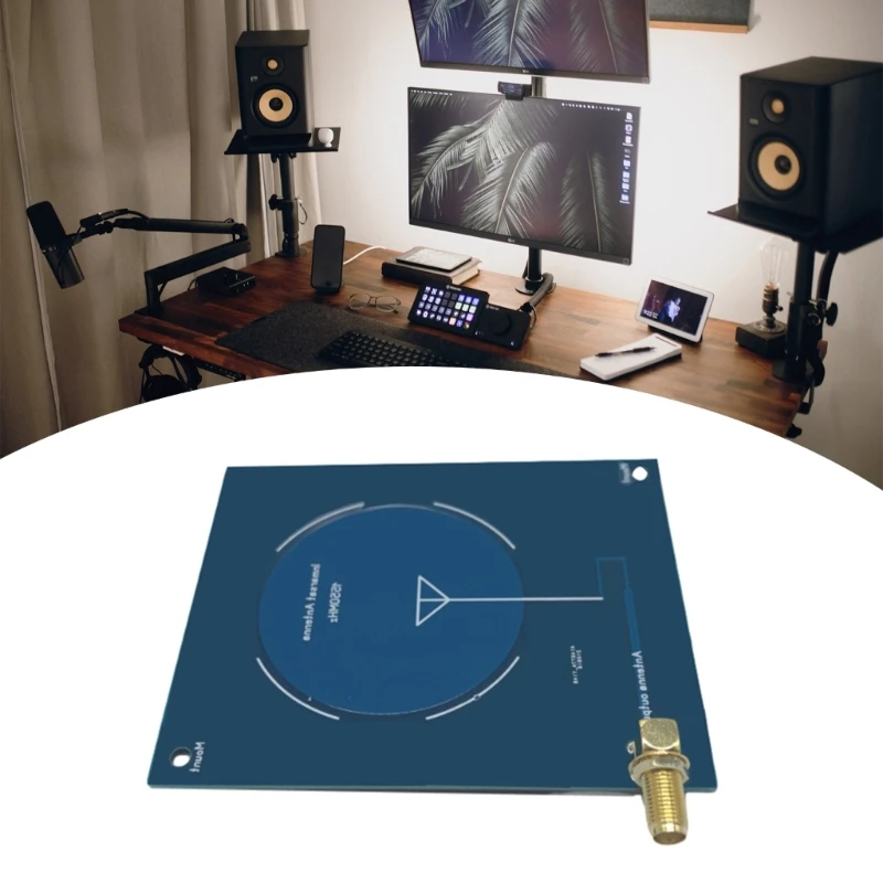 Antenna patch ad alto guadagno (3,5 dBi) Antenna PCB 1550 MHz con connettore SMA femmina per InmarsatAERO/STDC