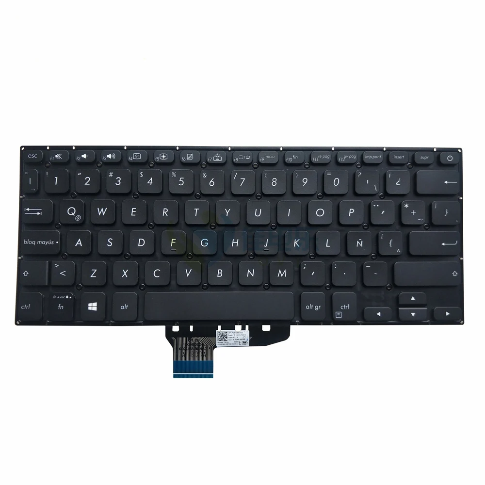 Imagem -05 - Teclado para Asus Vivobook S14 Francês Espanhol Layout Latino S430 S430f S430fa S430fn S430u S430ua X430 X430f Teclado