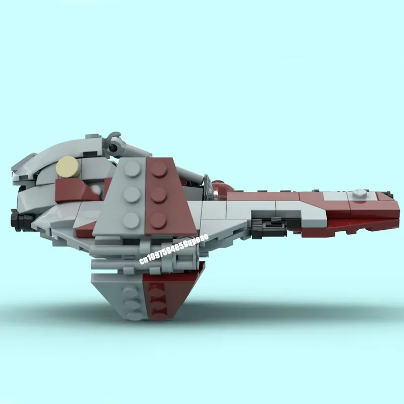 New Famous Star Battle Movie Moc 4 Colors Eta Light Interceptors Building Creative Ideas Child Toy Birthday Gift Custom Puzzle