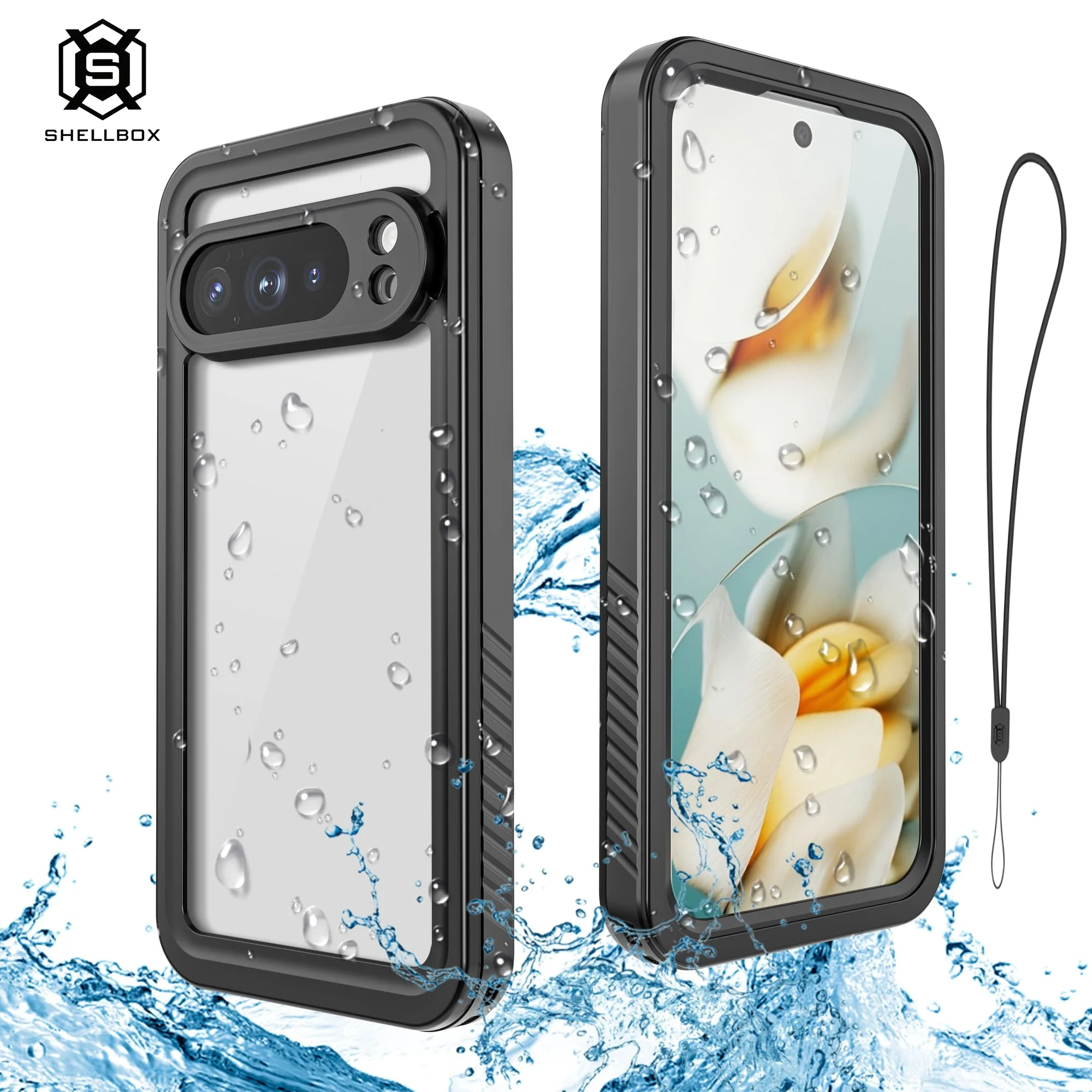 

Waterproof phone case suitable for Google Pixel 10 Pro XL 10A/9/8/7A, IP68 waterproof, drop proof, outdoor sports