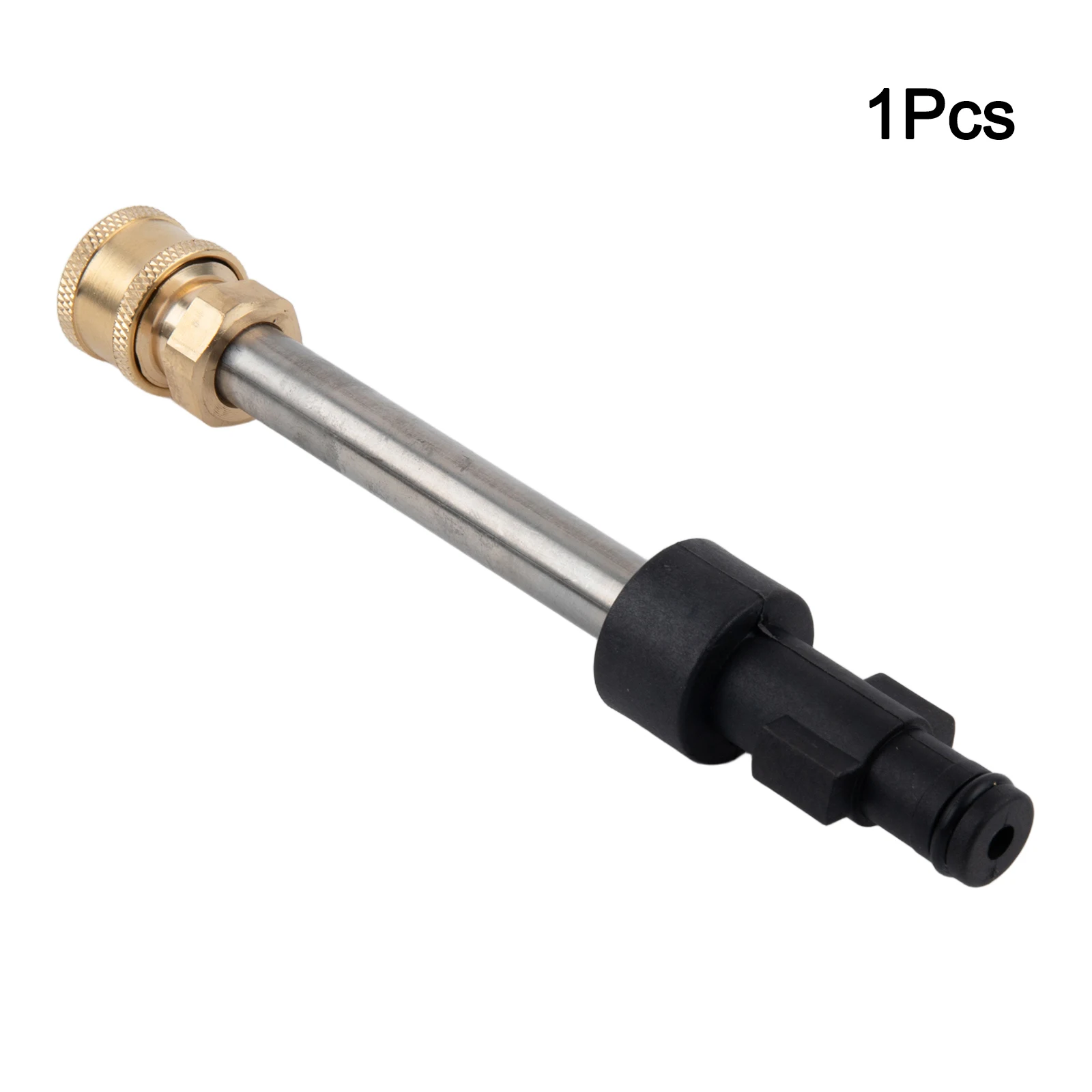 Brass Stainless Steel Pressure Washer Adapter 1/4 In Fitting For 3600 PSI Washers Works With Most Spray Tips And Foam Cannisters