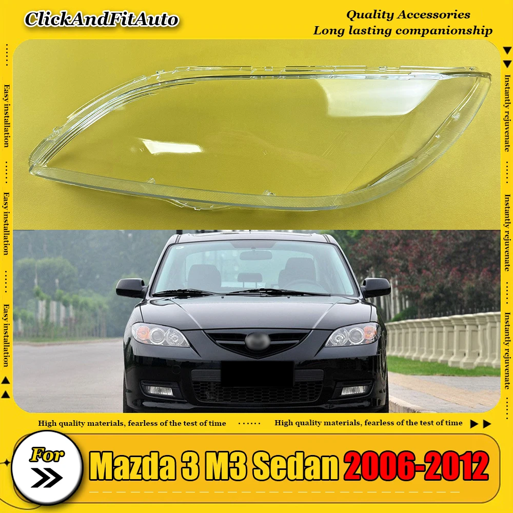 

Для Mazda 3 M3 седан 2006-2012 (седан) крышка фары корпус фары прозрачные линзы из плексигласа замена абажура