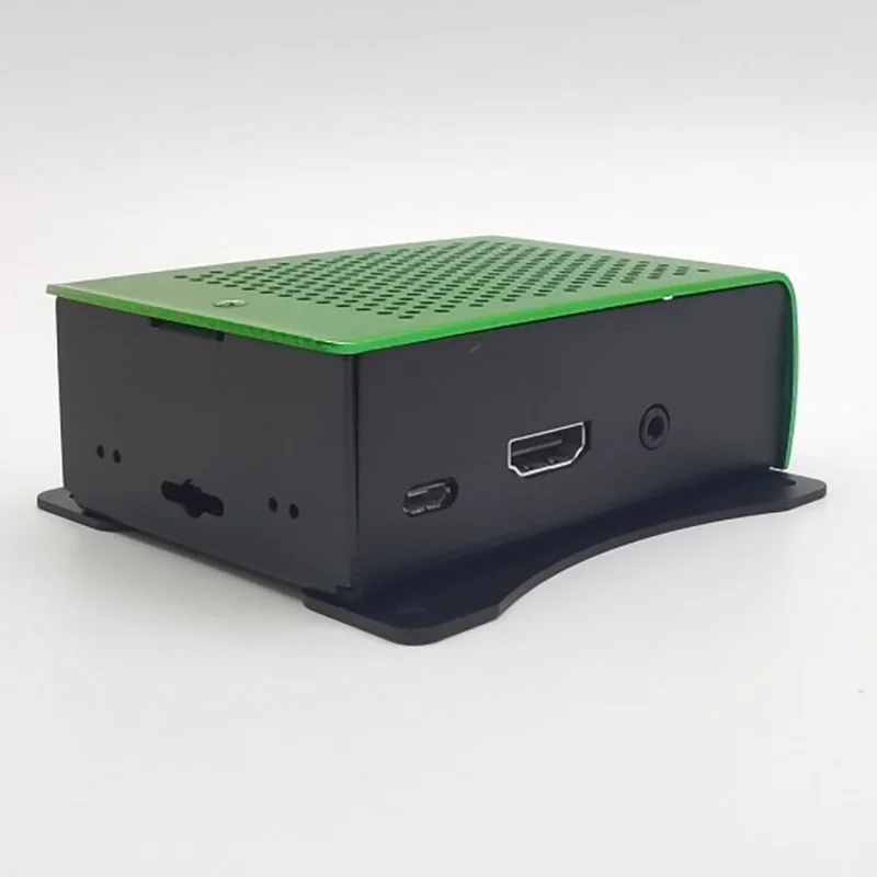 Für Raspberry Pi Aluminiumlegierung Kühlgehäuse Wärmeableitende Metallgehäuse Box
