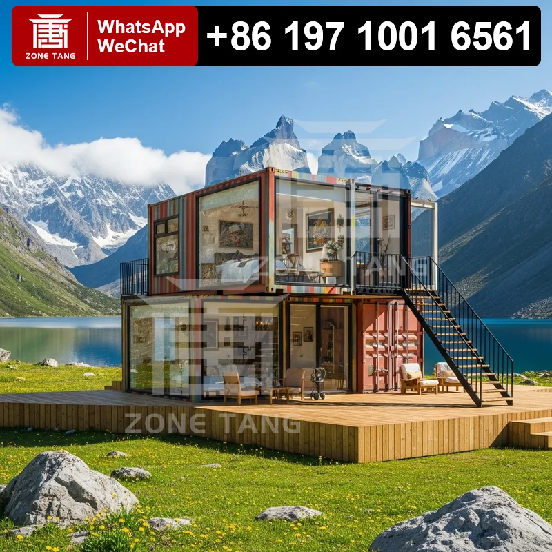 

Огнестойкий плоский пакетик для дома, временная система контейнеров для жилых помещений, автономный контейнер, домашний сборный дом, прочный крошечный дом