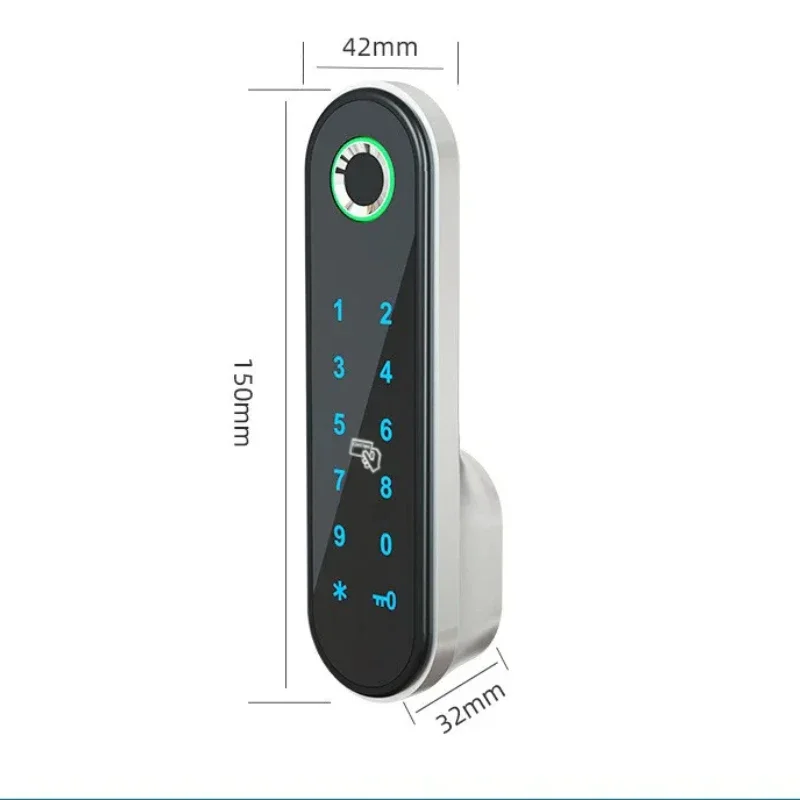 Sauna Cabinet Fingerprint Lock Biometric Fingerprint Drawer Lock Password Smart Lock Zinc Alloy Smart Electronic Locks