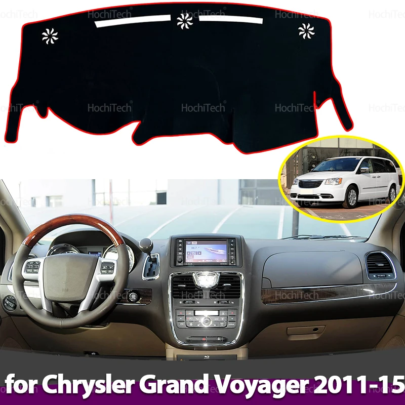 Для Chrysler Grand Voyager 2011-2015 LHD RHD крышка приборной панели коврик для приборной панели ковер коврик накидка накидка одеяло аксессуары