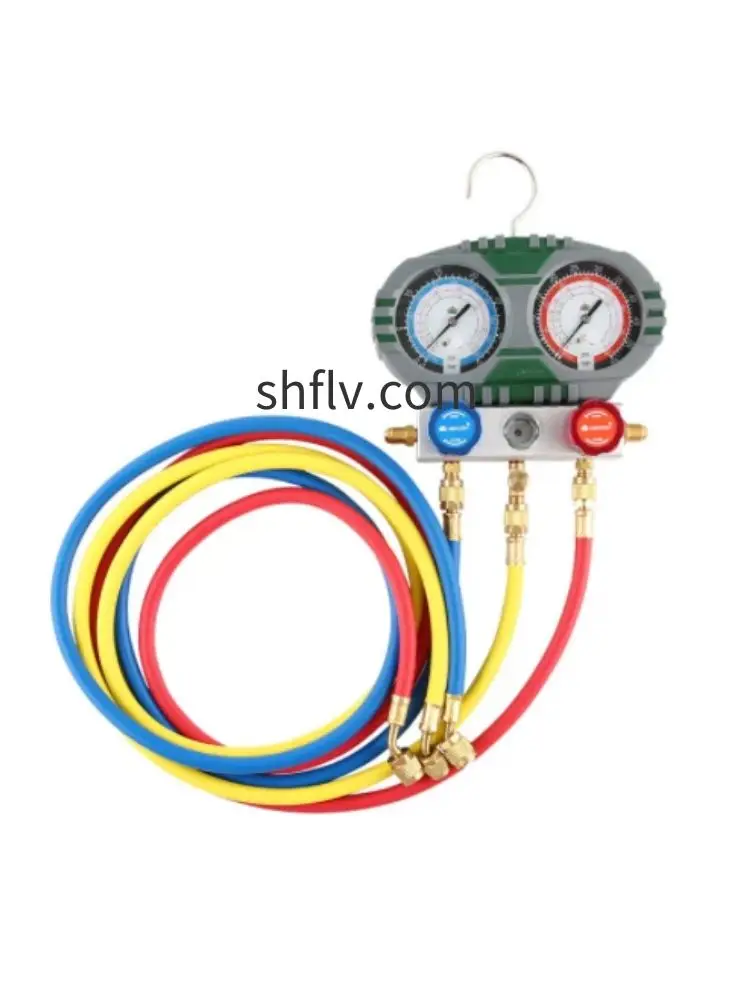 R410A/R32 Household air conditioner Refrigerant Manifold Gauge set With Hose And Hook fluoride table HS-S60-102-A