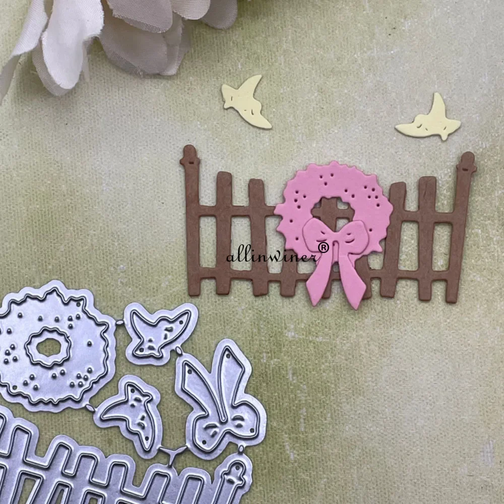 

Новые металлические вырубные формы для декора заборов, трафареты для скрапбукинга, тиснения, бумажных открыток и альбомов, шаблоны для рукоделия