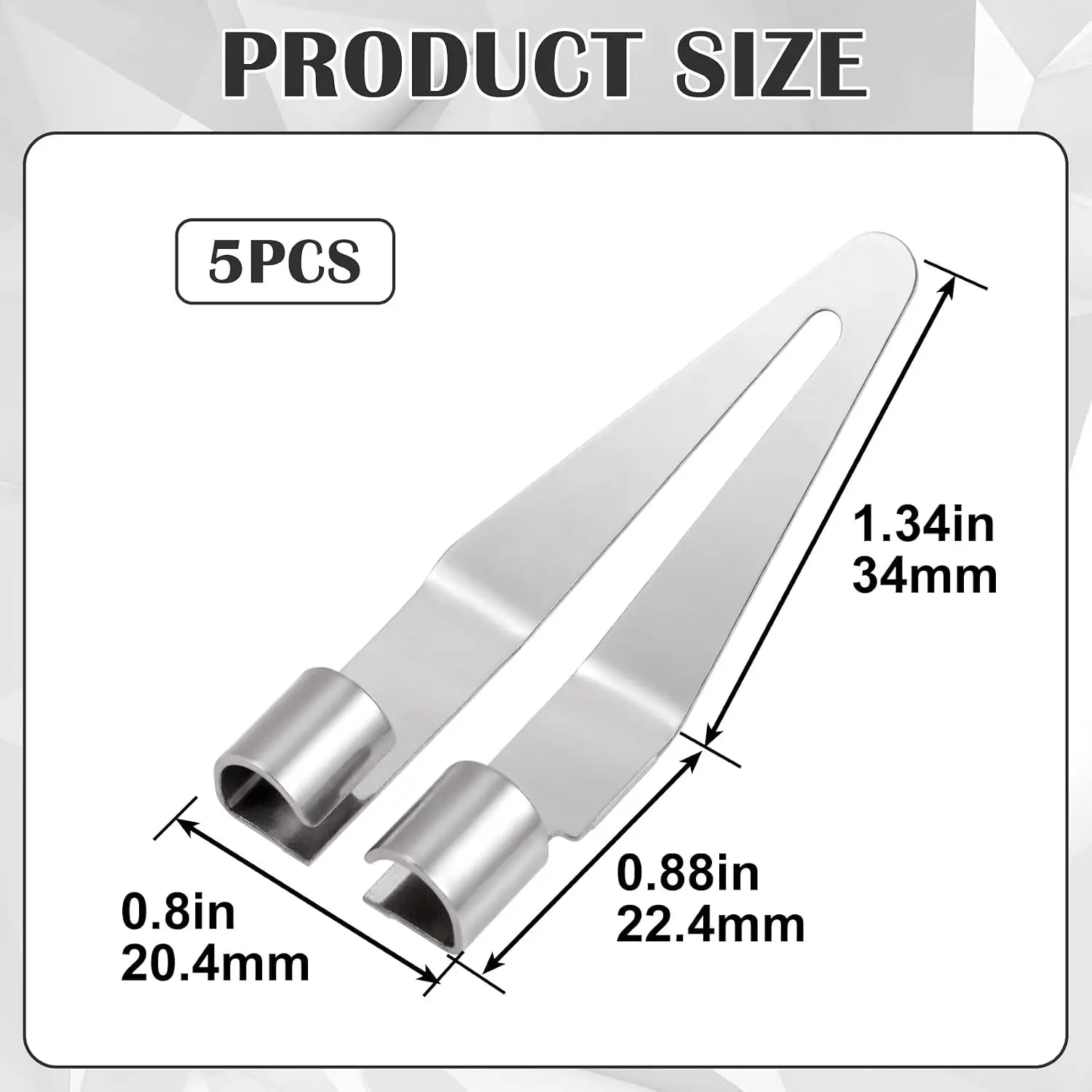 Plastic Welding Nozzle, Smooth Nozzle for Plastic Welding Kit, Used for Repairing Pp Buckets, Car Bumpers, Motorcycle Panels, Replacement Welding Gun Nozzle, Plastic Nozzle