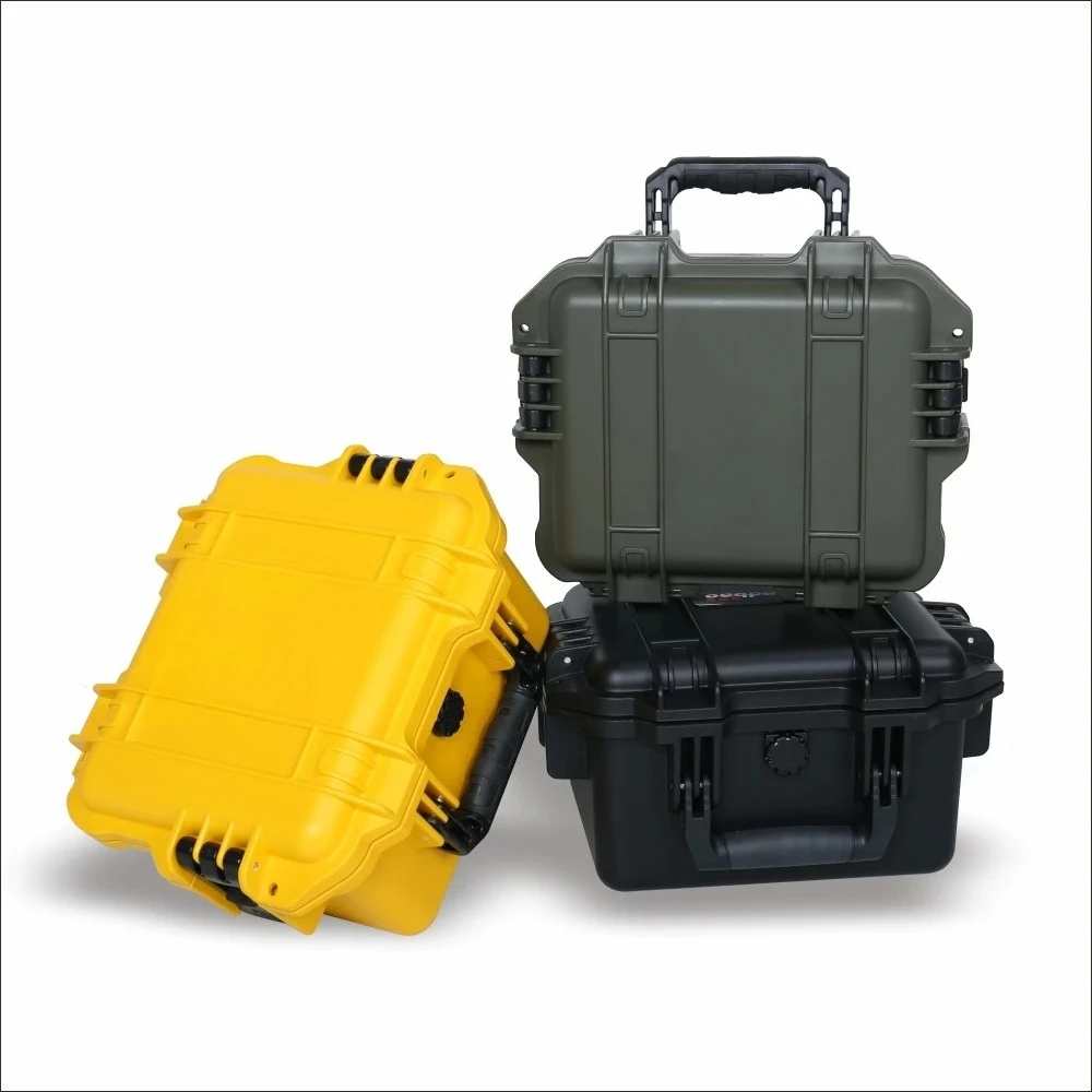 PP-2411 Wholesale Factory Price Waterproof Flight Case Plastic Carrying Storage Tool Box Case With Customize Foam