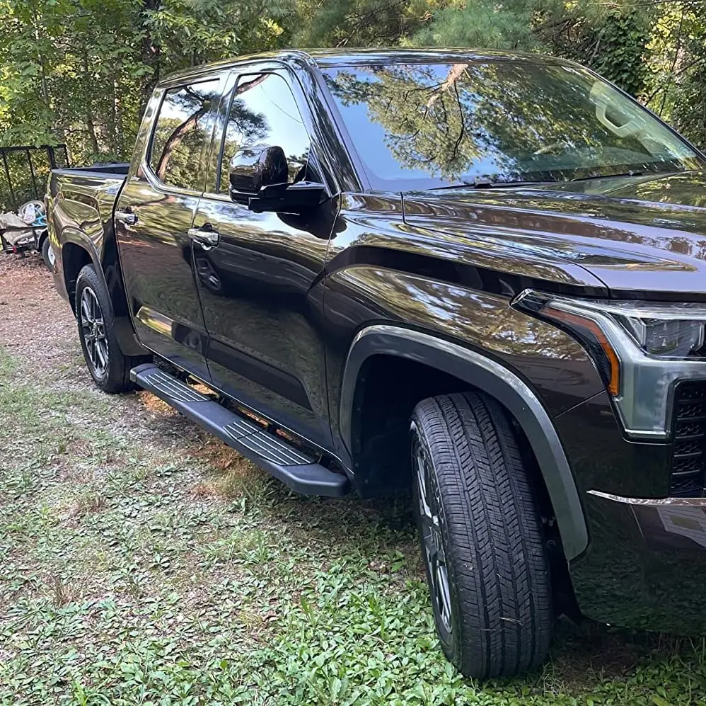 6.5 inch Running Boards for 2019-2026 Dodge Ram 1500 Crew Cab, Black Power Coated, Compatible
