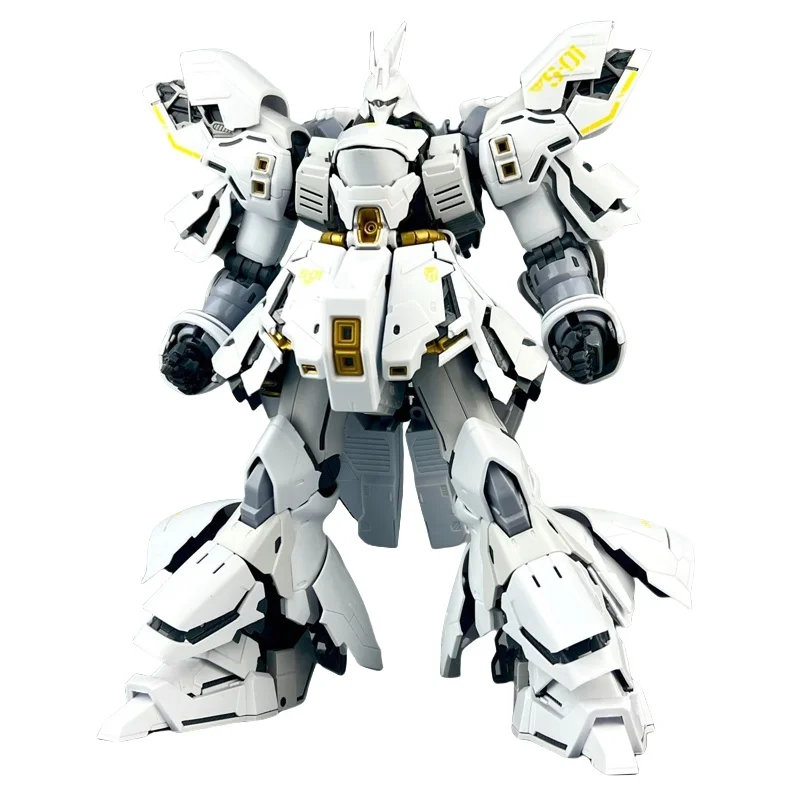 In Stock Anime DABAN MG 1/100 6631W WHITE SAZABI Original Assembly Plastic Model Kit Action Toys Figures Gift