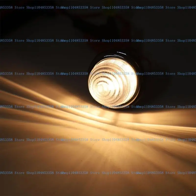 

652f 2pcs задний тормозный стоп -сигнал для классического автомобиля L594 LPB630 Замена 72 -мм DC12V Автопорная лампа задней